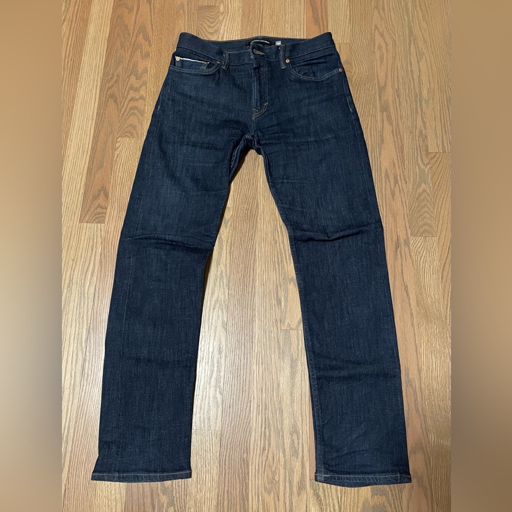 Banana Republic slim rapid movement denim. Stretch